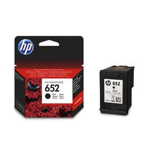 HP 652 ORIGINAL ATRAMENT F6V25AE, BLACK, 360 STRAN