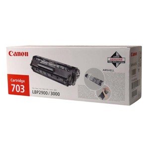 Canon originál toner 703 BK, 7616A005, black, 2500str.