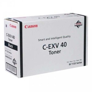 Canon originál toner C-EXV40 BK, 3480B006, black, 6000str.
