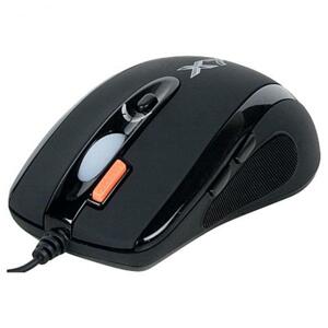 Myš drôtová, A4Tech X-710BK, čierna, optická, 2000DPI