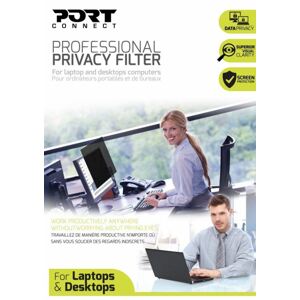 PORT CONNECT PRIVACY FILTER 2D - 18,5&apos;&apos;, 16/9, 410 x 231, černý
