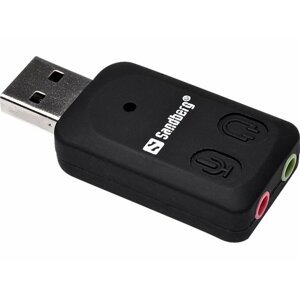 Sandberg externí zvuková karta USB-Sound Link