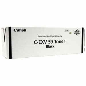 Canon originál toner C-EXV59 BK, 3760C002, black, 30000str.