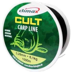 Climax silon Cult Carp line - čierny 1000m Priemer: 0,28mm nosnosť: 6,1kg