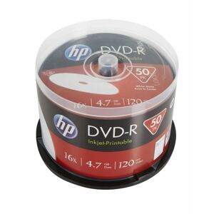 DVD-R HP 4,7 GB (120min) 16x Inkjet Printable 50-cake