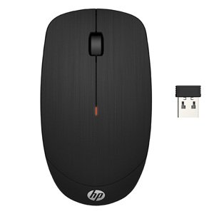Myš bezdrôtová, HP X200, čierna, optická, 1600DPI
