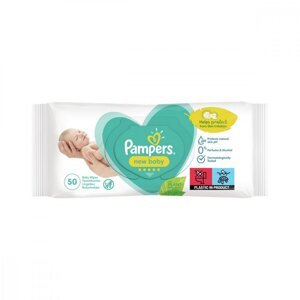 PAMPERS WIPES NEW BABY 50KS