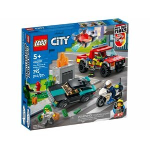 LEGO CITY HASICI A POLICAJNA NAHANACKA /60319/