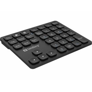 Sandberg bezdrátová numerická klávesnice Pro, černá