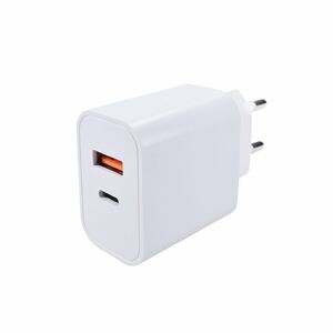 SOLIGHT DC71 USB A+C 20W FAST CHARGER