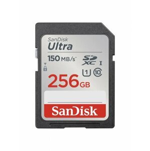 SANDISK ULTRA 256 GB SDXC MEMORY CARD 150 MB/S