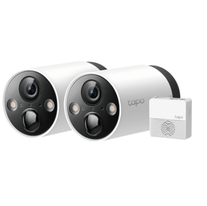 Kamerový set TP-Link Tapo C420S2 4MPx, vonkajšie, IP, WiFi, prísvit, batéria