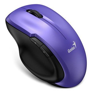 Myš bezdrôtová, Genius Ergo 8200S, fialová, optická, 1200DPI