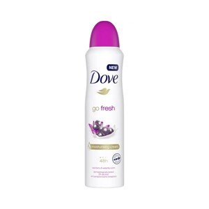 DOVE DEO 150 ML GO FRESH ACAI BERRY & WATERLILY SCENT 0% ALCOHOL