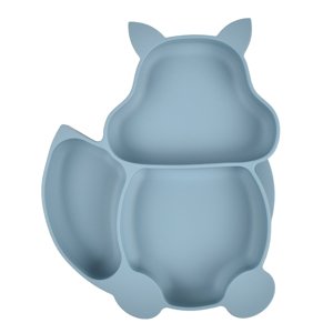 Martons silikonová miska s prísavkou Squirrel - Dusty blue
