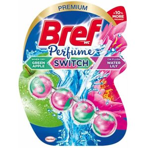 BREF WC BLOK BLUE AKTIV PERFUME SWITCH 50G FLORAL APPLE AND WATER