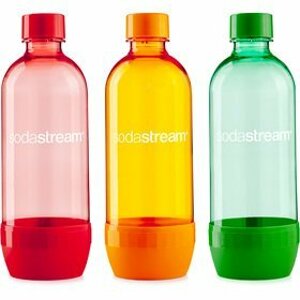 SODASTREAM FLASA TRIPACK 1L ORANGE/GREEN/RED