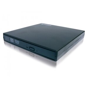 Sandberg USB Mini DVD Burner, externí mechanika, černá
