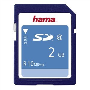 HAMA 55377 HIGHSPEED SECUREDIGITAL CARD 2 GB 10 MB/S