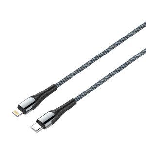 COLORWAY KABEL TYPE-C - APPLE LIGHTNING (PD FAST CHARGING) 3.0A 30W 1M, SEDY (CW-CBPDCL033-GR)