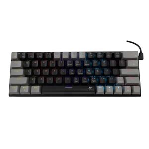 White Shark herní mechanická klávesnice  WAKIZASHI, modrý SW, US layout, černo-šedá (GK-002121)